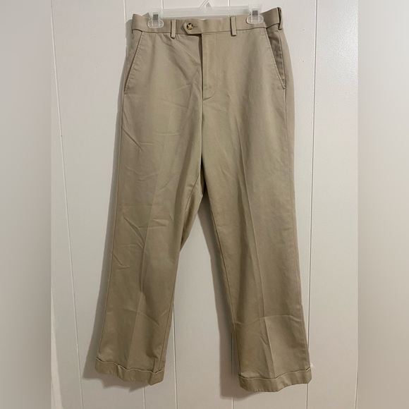 Saddlebred Pants Mens 32x3 Saddlebred Khaki Dress Pants Poshmark